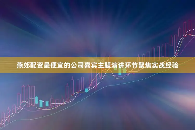 燕郊配资最便宜的公司嘉宾主题演讲环节聚焦实战经验