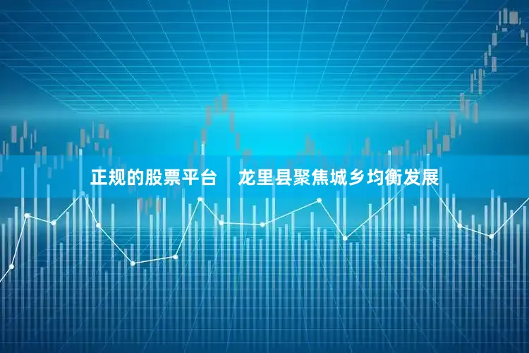 正规的股票平台    龙里县聚焦城乡均衡发展